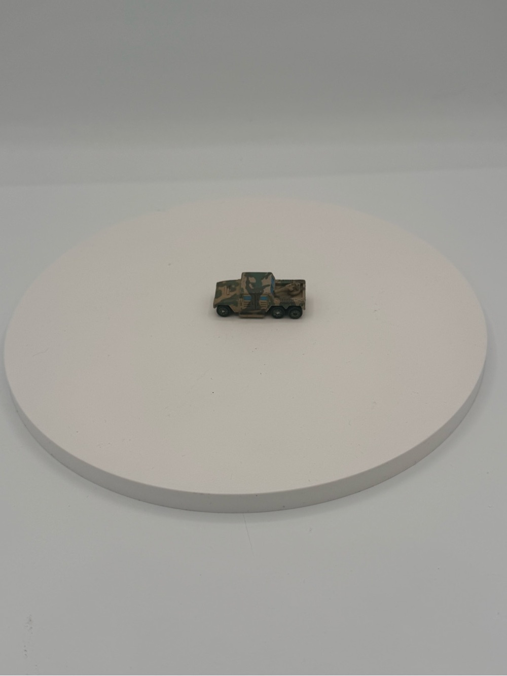 Vintage Galoob Micro Machines Military Traxxon Raider Truck - Woodland Camo